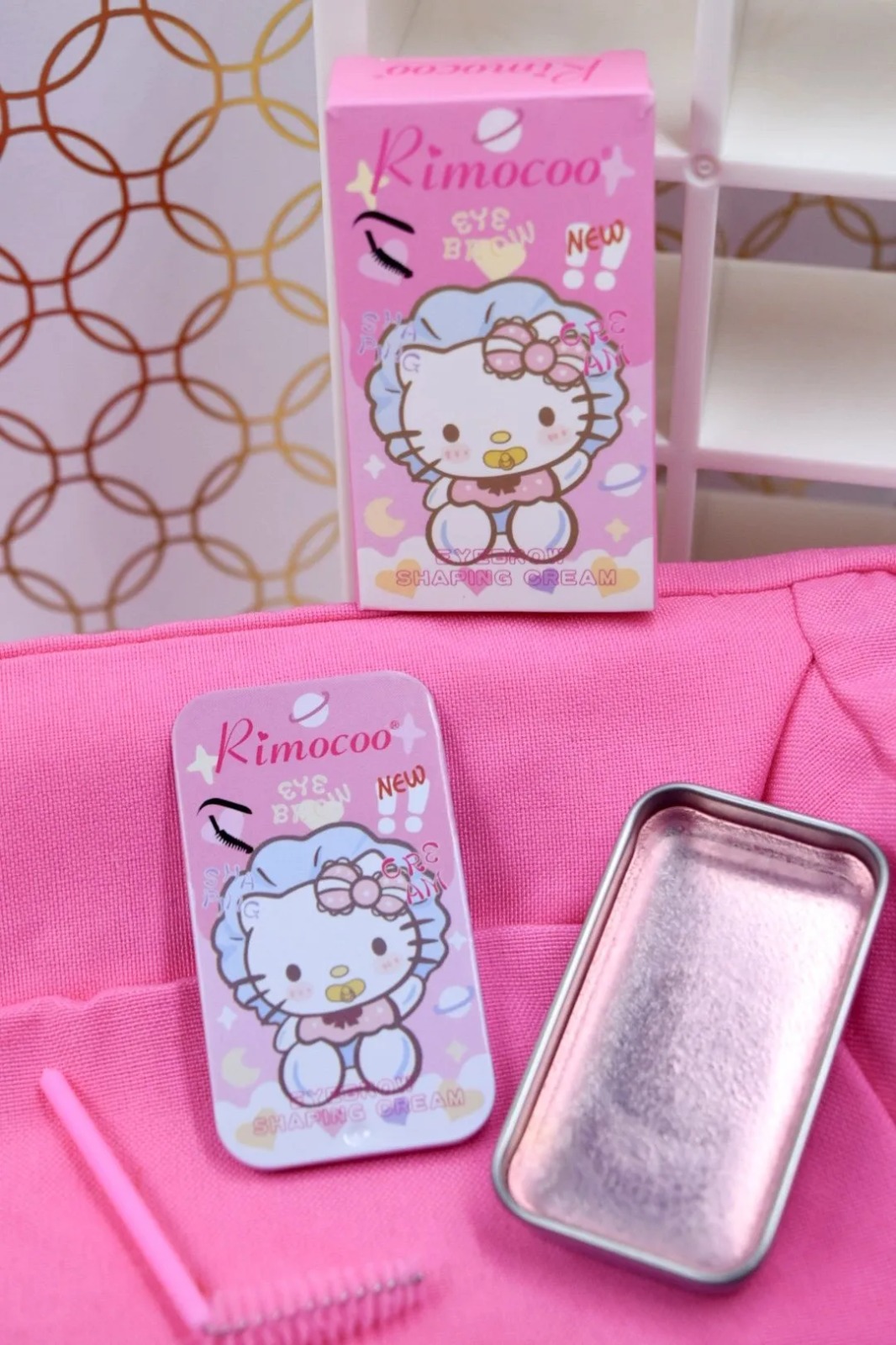 Jabon de cejas hello kitty